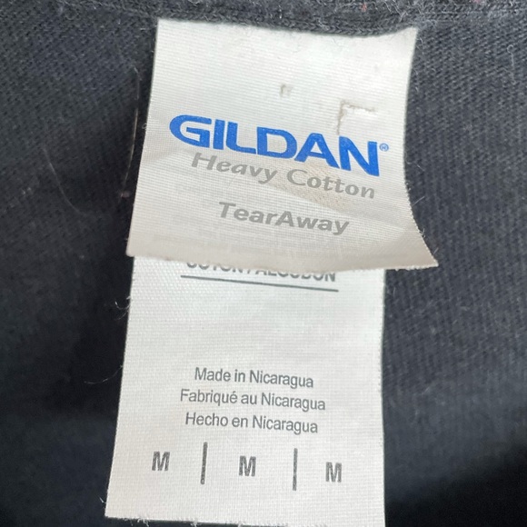 GILDAN rose checkered crop top - Picture 2 of 2